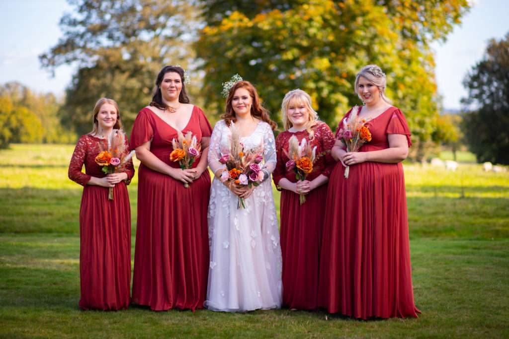 Autumn Wedding Bridesmaids