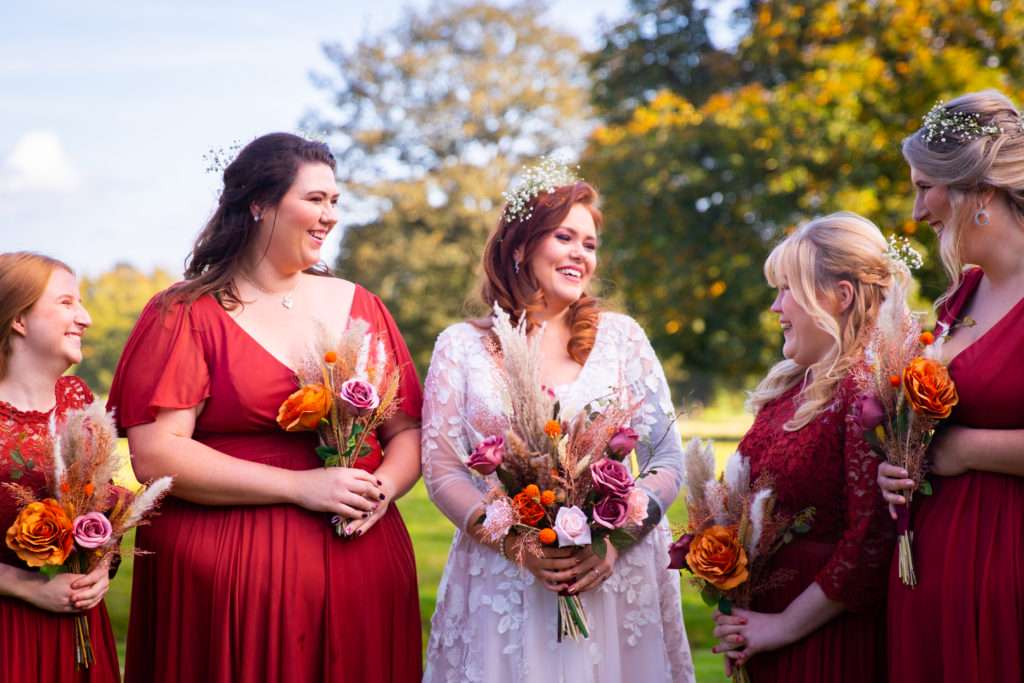 Autumn Wedding Bridesmaids